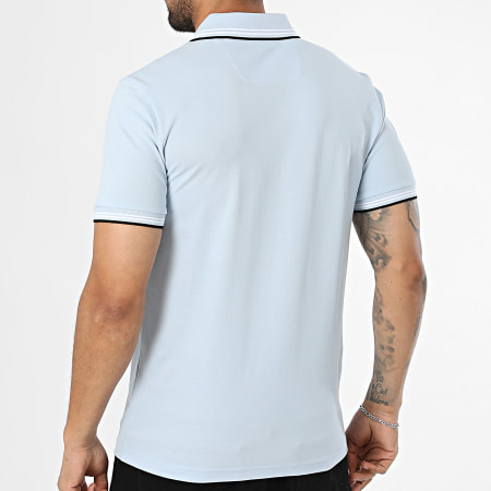 BOSS - Polo Manches Courtes Slim Paul 50506193 Bleu Clair