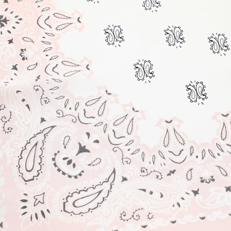 Frilivin - Halstuch L31 Weiß Rosa Bandana