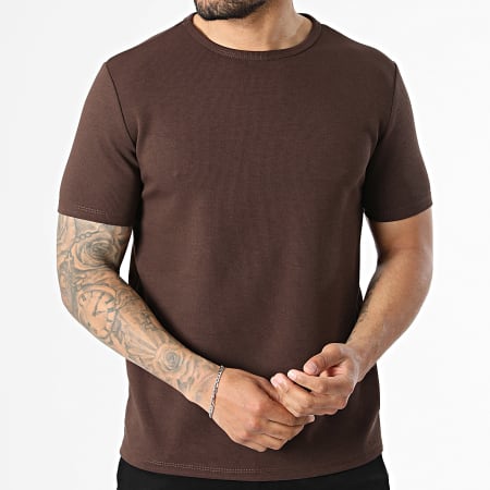 Frilivin - Tee Shirt Rib 371 Marron