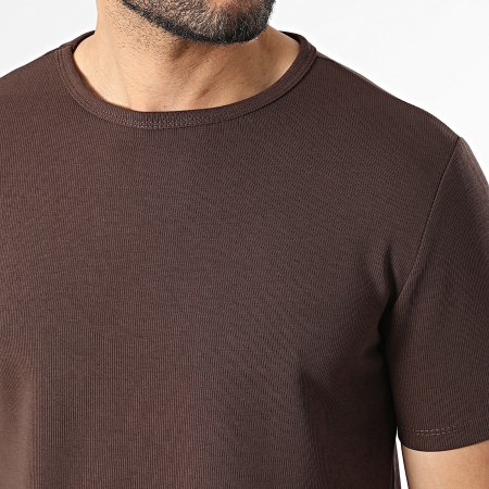 Frilivin - Tee Shirt Rib 371 Marron