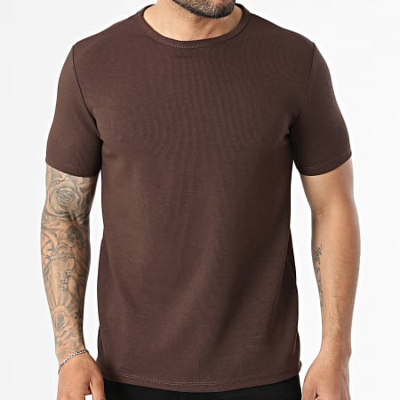 Frilivin - Tee Shirt Rib 371 Marron