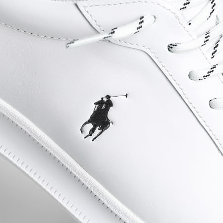 Polo Ralph Lauren - Zapatillas Heritage Court II White Black x SUPERLACED Trek Blanco