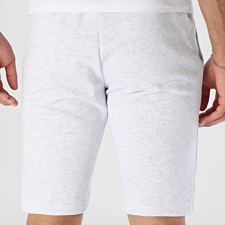 Jack And Jones - Pack de 2 Calções de fato de treino Gordon College Cinza Claro Mesclado Azul Marinho