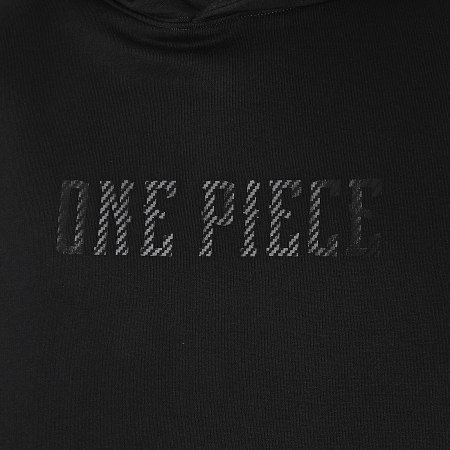 One Piece - Sweat Capuche Relaxed Carbon Black Noir