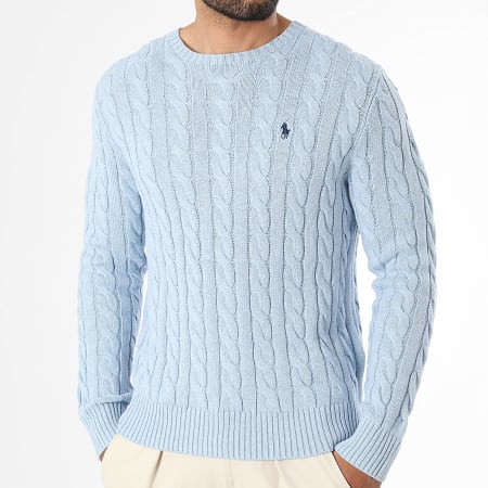 Polo Ralph Lauren - Pull Original Player Bleu Clair