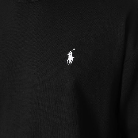 Polo Ralph Lauren - Camisola com Capuz Crewneck Relaxed Fit Original Player Preto
