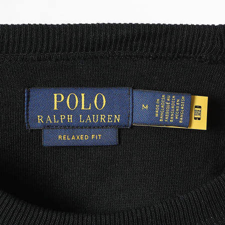 Polo Ralph Lauren - Camisola com Capuz Crewneck Relaxed Fit Original Player Preto