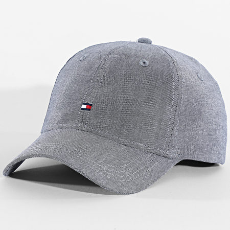 Tommy Hilfiger - Casquette Flag Chambray 6 Panel 4451 Gris Chiné