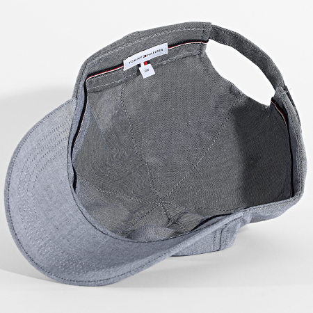 Tommy Hilfiger - Casquette Flag Chambray 6 Panel 4451 Gris Chiné