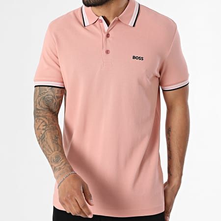 BOSS - Polo de Manga Curta Paddy 50469055 Rosa