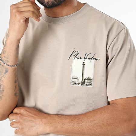 Classic Series - Tee Shirt Oversize Large 209 Beige