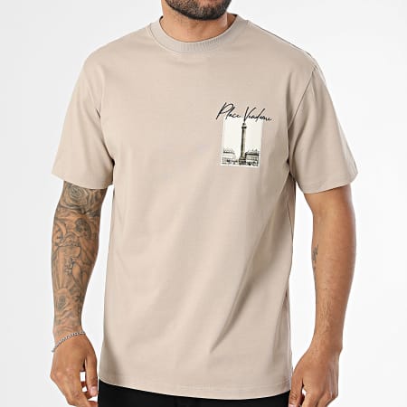 Classic Series - Tee Shirt Oversize Large 209 Beige