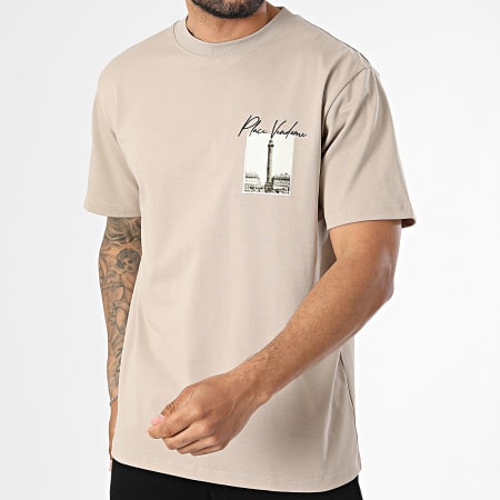Classic Series - Tee Shirt Oversize Large 209 Beige