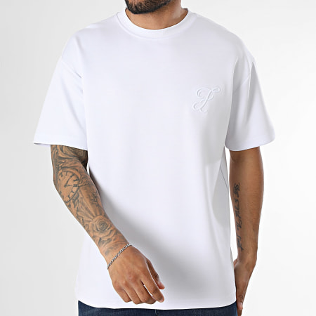 Classic Series - Tee Shirt Oversize Large 236 Blanc