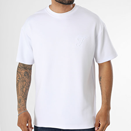 Classic Series - Tee Shirt Oversize Large 236 Blanc