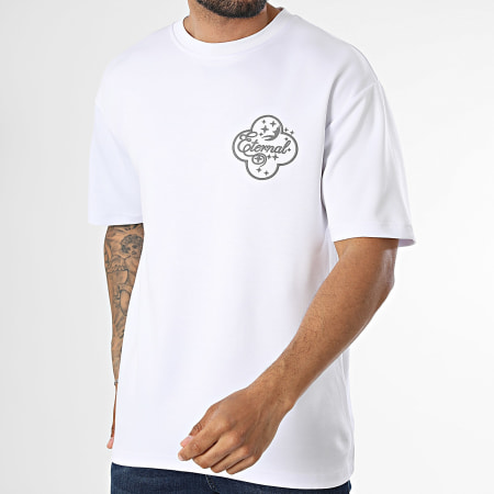 Classic Series - Tee Shirt Oversize Large 237 Blanc