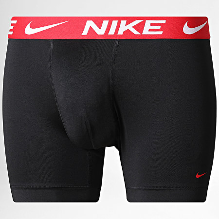 Nike - Lot De 3 Boxers Dri-Fit Essential Micro KE1157 Noir Rouge Bleu