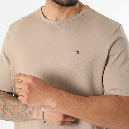 Tommy Hilfiger - Lot De 3 Tee Shirts 3870 Blanc Beige Foncé Gris