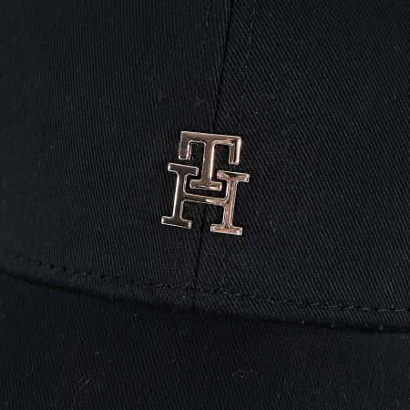 Tommy Hilfiger - Casquette Femme Elevated Chic 7631 Noir Doré