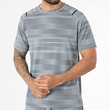 Classic Series - Ensemble Tee Shirt Et Short Jogging 037 Gris Anthracite
