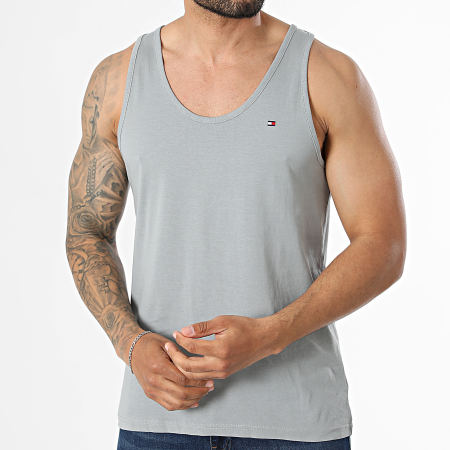 Tommy Hilfiger - Pack de 3 Tops 3867 Branco Bege Cinza