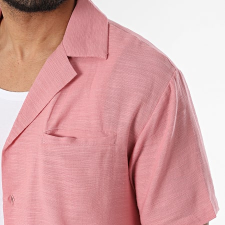 Frilivin - Ensemble Chemise Manches Courtes Et Short Jogging 02Q Rose