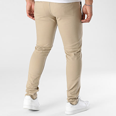 Jack And Jones - Pack de 2 Calças Chino Marco Dave Preto Bege