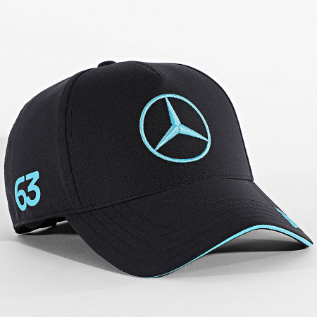 Adidas Sportswear - Casquette AMG Mercedes F1 Team Georges Russell KE8304 Noir Bleu Clair