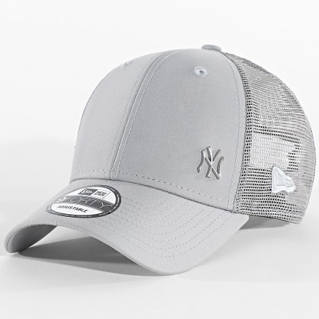 New Era - Casquette Trucker Flawless 9Forty NY New York Yankees 60667658 Gris