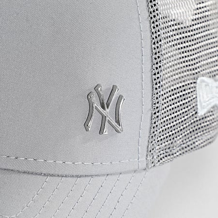 New Era - Casquette Trucker Flawless 9Forty NY New York Yankees 60667658 Gris