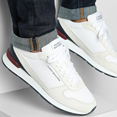Tommy Hilfiger - Baskets Light Eva Runner Seasonal Mesh 5907 Rwb