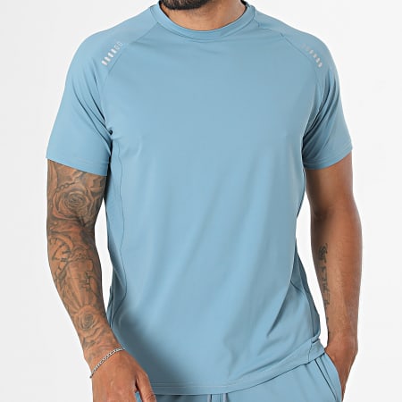 Classic Series - Ensemble Tee Shirt Et Short Jogging 511 Bleu Clair