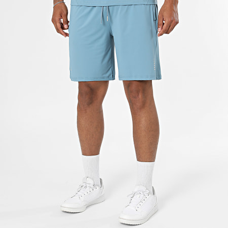 Classic Series - Ensemble Tee Shirt Et Short Jogging 511 Bleu Clair