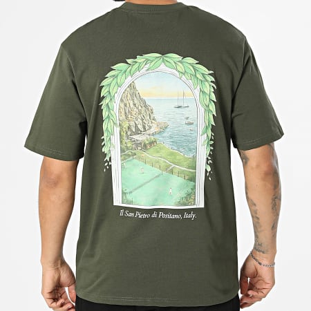 Frilivin - Tee Shirt Italy Vert Kaki