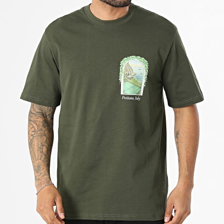 Frilivin - Tee Shirt Italy Vert Kaki