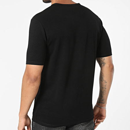 Frilivin - Tee Shirt Col Boutonné 195 Noir