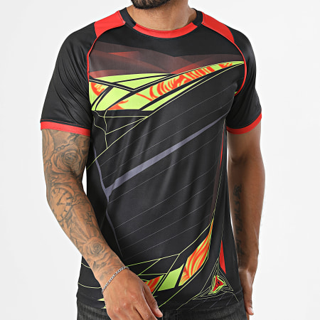 Classic Series - Maillot De Sport Pim Noir Rouge Vert