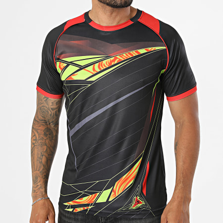 Classic Series - Maillot De Sport Pim Noir Rouge Vert