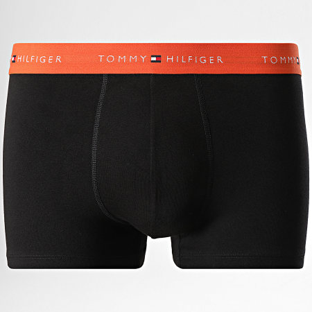 Tommy Hilfiger - Lot De 7 Boxers 3895 Noir Jaune Orange Rouge Bleu Vert