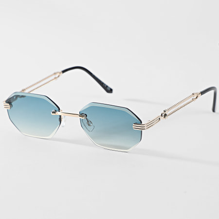 Classic Series - Lunettes De Soleil 896 Vert Doré Dégradé