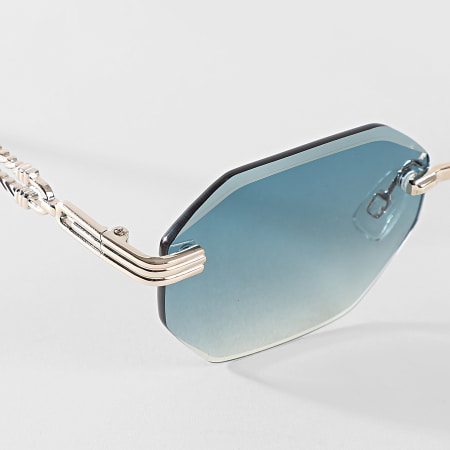 Classic Series - Lunettes De Soleil 896 Vert Doré Dégradé