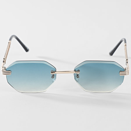 Classic Series - Lunettes De Soleil 896 Vert Doré Dégradé