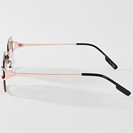 Classic Series - Lunettes De Soleil 844 Marron Doré