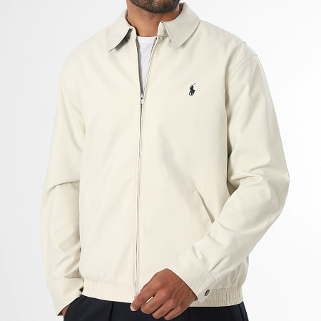 Polo Ralph Lauren - Veste Zippée Original Player Beige Clair