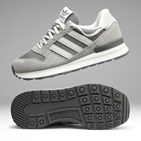 Adidas Originals - Zapatillas ZX 500 RS KJ2599 Gris Gris Dos - Ryses