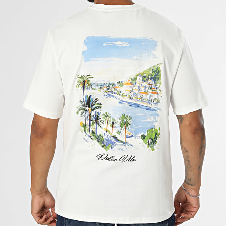 【maison de Dolce. 】forme tee ホワイト KZR - Tee Shirt Oversize Dolce Vita 334 Blanc