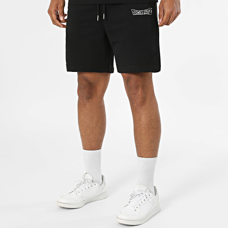 Dragon Ball Z - Ensemble Tee Shirt Et Short Jogging Bootleg Noir ...