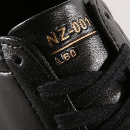 LBO - Baskets NZ-001 442 Noir Semelle Blanche