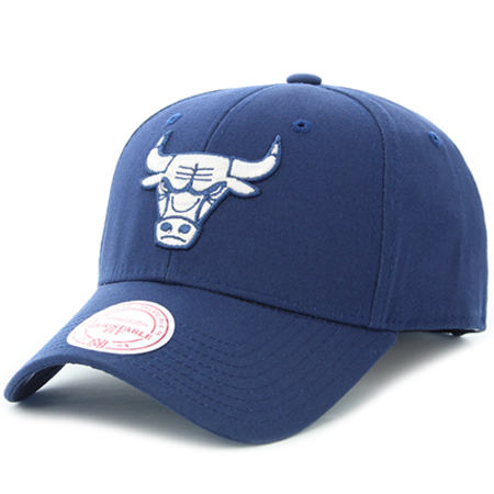 Mitchell and Ness - Casquette Team Logo Pro Chicago Bulls Bleu Marine
