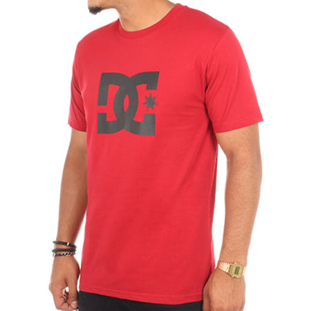 DC Shoes - Tee Shirt ZT03721 Rouge